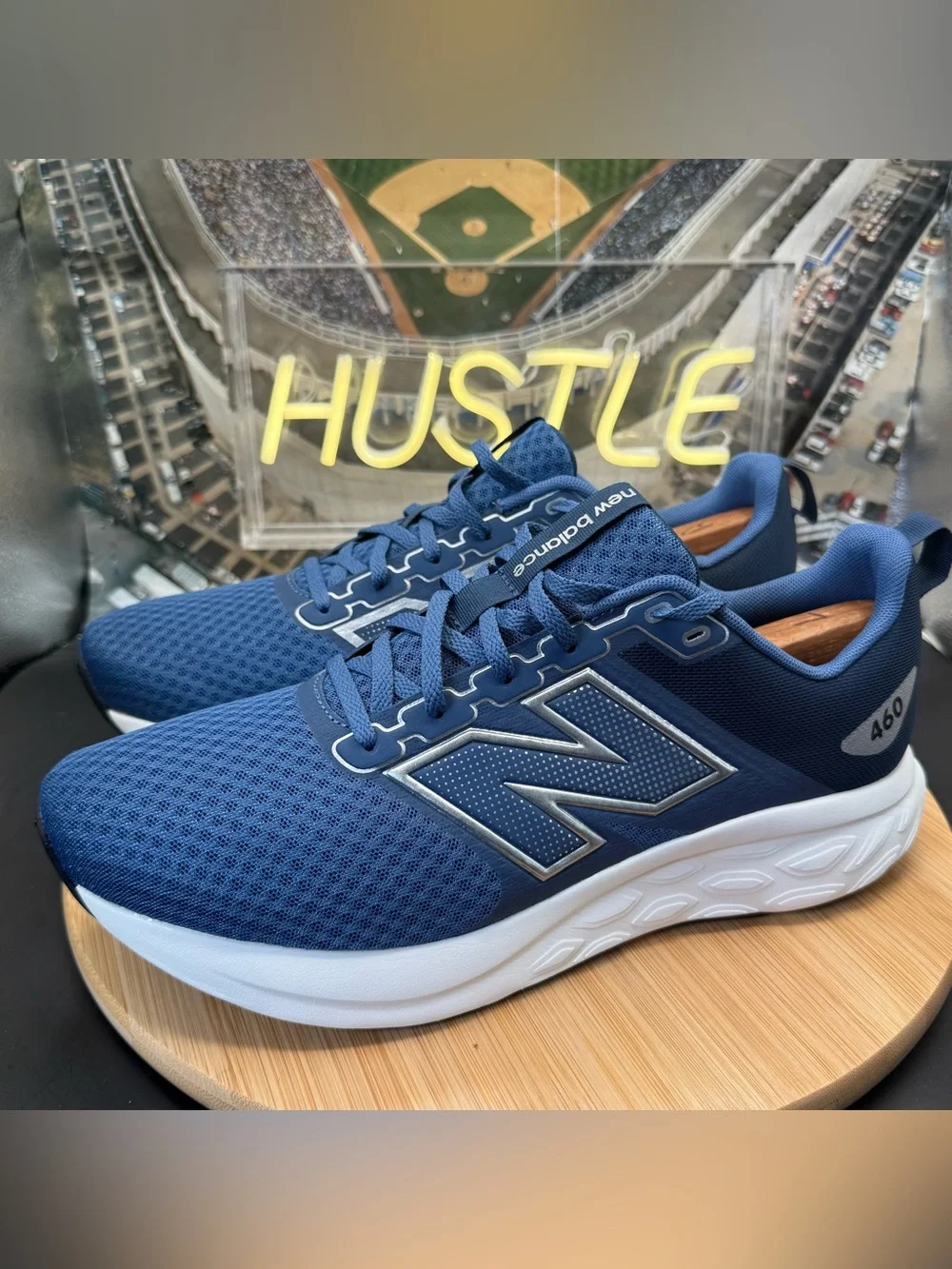 New Balance Men's 460 V4 Athletic Running Shoes Blue Size 11 4E (Xtra Wide)